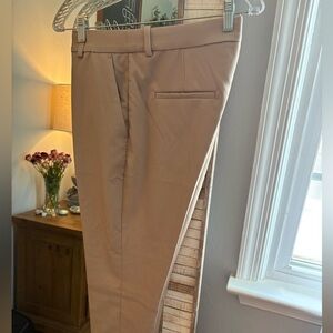 H&M Tan Dress Pants Classic Straight-Leg